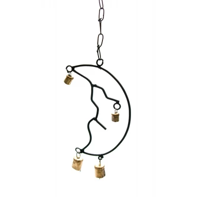 Подвеска Месяц с колокольчиками (38х13 см)