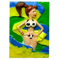 Магнит Украина (7х5х1,5 см)(W1008)(24915)