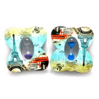 Часы песочные Париж (15х14х4 см)