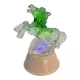 Лошадь с подсветкой зеленая (8х6,5х5 см)