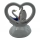 Лебеди с сердцем фарфор (11х11х7 см)