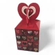Подарочная коробка «Сердечки»  (20х9х9 см)