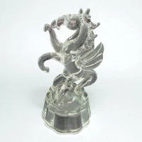 Конь- Пегас хрустальный прозрачный (5,5х10х4 см)