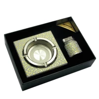 Подарочный набор (Пепепельница с зажигалкой)(21х15,5х5 см)