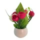 Цветы в горшке (16х7х7 см)