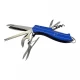 Нож складной с набором инструментов мультитул синий (10 в 1)(9,5 см)