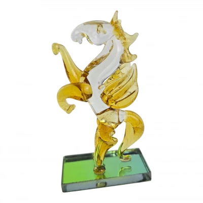 Конь- Пегас хрустальный  (8,5 × 5 × 3 см)