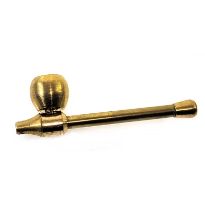 Трубка курительная  бронзовая "Капля" (8х2,5х1,7 см) код 2715