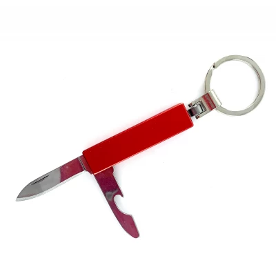 Нож-брелок с перочинным ножом (2 в 1)(9,5х3х1см)(K302A) код 27168