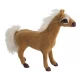 Лошадь из натурального меха (11х11х3,5 см)