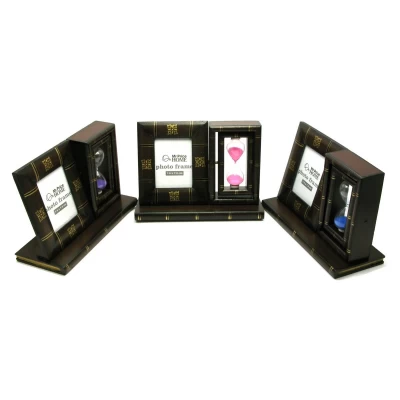 Фоторамка с песочными часами (19х14х8 см)(6018) код 27218