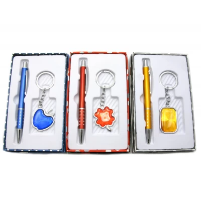 Ручка с брелоком набор (17х10х3 см)(MH603) код 27224