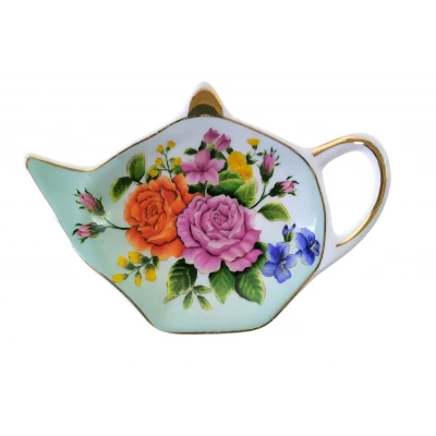 Подставка под чайные пакетики (TBP1324) "Цветы" (144 шт/ящ) код 27356