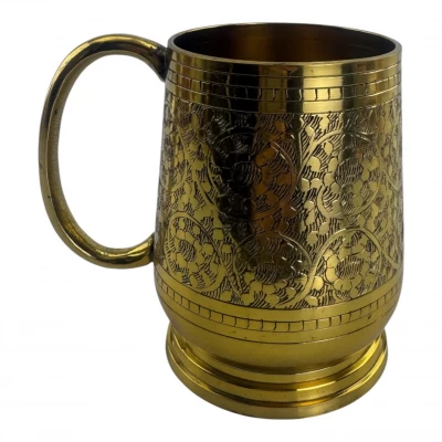 УЦЕНКА Кружка бронзовая позолоченая 0,5л. (15х14,5х10 см) УЦЕНКА Кружка бронзовая позолоченая 0,5л. (15х14,5х10 см)