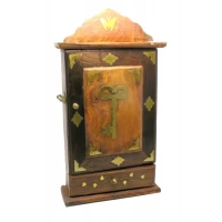 Ключница розовое дерево (35,5х20х7 см)