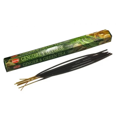 Ginger Green Tea (Зеленый Чай с Имбирем)(Hem) шестигранник Ginger Green Tea (Зеленый Чай с Имбирем)(Hem) шестигранник