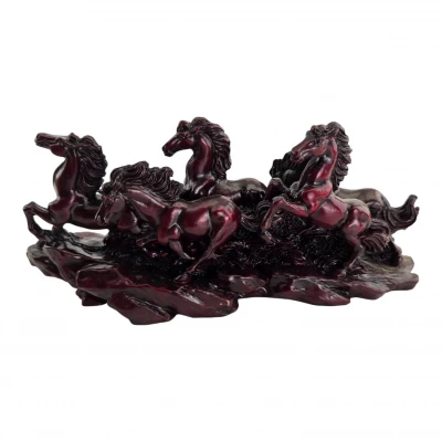 Кони 5шт каменная крошка коричневые (9 × 20,5 × 6 см)