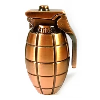 Зажигалка газовая  Граната медь(20 шт/уп)(6х4х3,5 см)