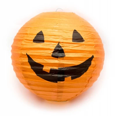 Фонарь бумажный "Хэлоуин" (d-30 см) код 27811