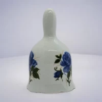 Колокольчик керамический Синие Цветы (8,5х5,5х5,5 см)