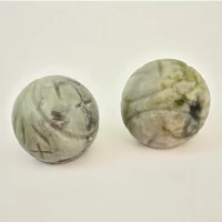 Шары массажные нефрит резные (d-4 см)