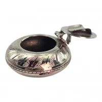 Пепельница бронзовая (2,2 × 5,6 × 5,6 см)