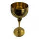 Бокал бронзовый позолоченный (17х 7,6 см)