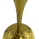 Бокал бронзовый позолоченный (17х 7,6 см)