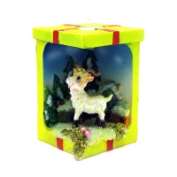 Козочка с подсветкой (11х7,5х7,5 см)