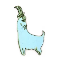 Магнит дерево Год синей деревянной козочки 2015