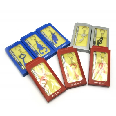 Ручка с брелоком набор (18,5х9х2 см)(F04) код 28532