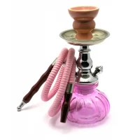 Кальян розовый (1 персона)(23 см.)