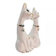 Кошки пара фарфор (12,2х8,2,5х4,5 см)