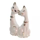 Кошки пара фарфор (12,2х8,2,5х4,5 см)