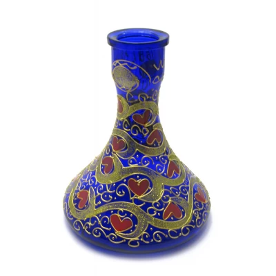 Колба для кальяна стекло (22х19х19 см)(внутренний d-4,5 см)