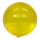Шар хрустальный на подставке желтый (d-10,5 см)