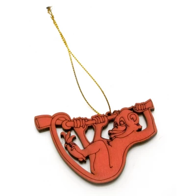 Подвеска на ёлку дерево Год огненной обезьяны 2016 Подвеска на ёлку дерево Год огненной обезьяны 2016