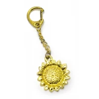 Брелок золото (Z) Подсолнух