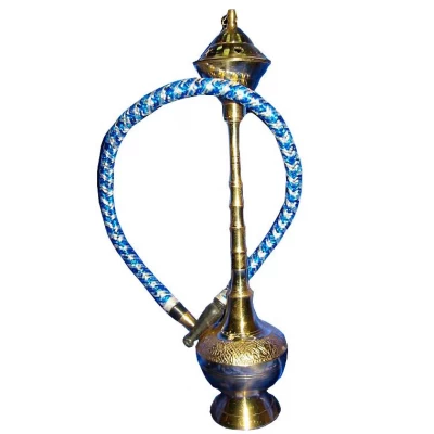 Кальян бронзовый желтый (1 персона)(10")(25см)  Код: 2924