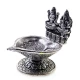 Аромакурительница металл Ганеш и Лакшми (8,5х7,5х7 см)(Непал)