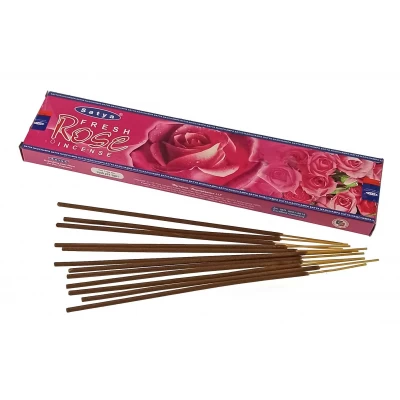 Fresh Rose (Свежая Роза)(18 gms) (Satya) пыльцовое благовоние