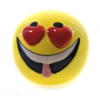 Копилка керамическая Смайл (d-9 см) C