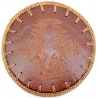 Подставка под горячее терракот Саламандра (d-22 см)