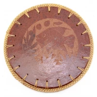 Подставка под горячее терракот Рыба (d-22 см)