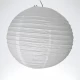 Фонарь белый бумажный (d-40 см)
