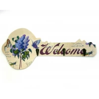 Ключница Ключ сирень (39х18х3,5см)