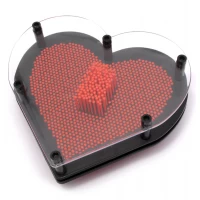 Пинарт Сердце красный  (19х17х4 см)