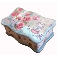 Шкатулка для чайных пакетов Ситчик (26*15см.) ольха, массива дерева