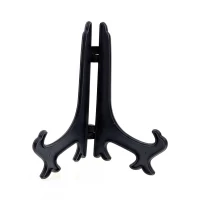 Подставка под тарелки черная (13см)(5 шт/уп)