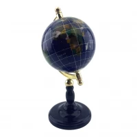 Глобус с камнями на ножке (110 мм.)